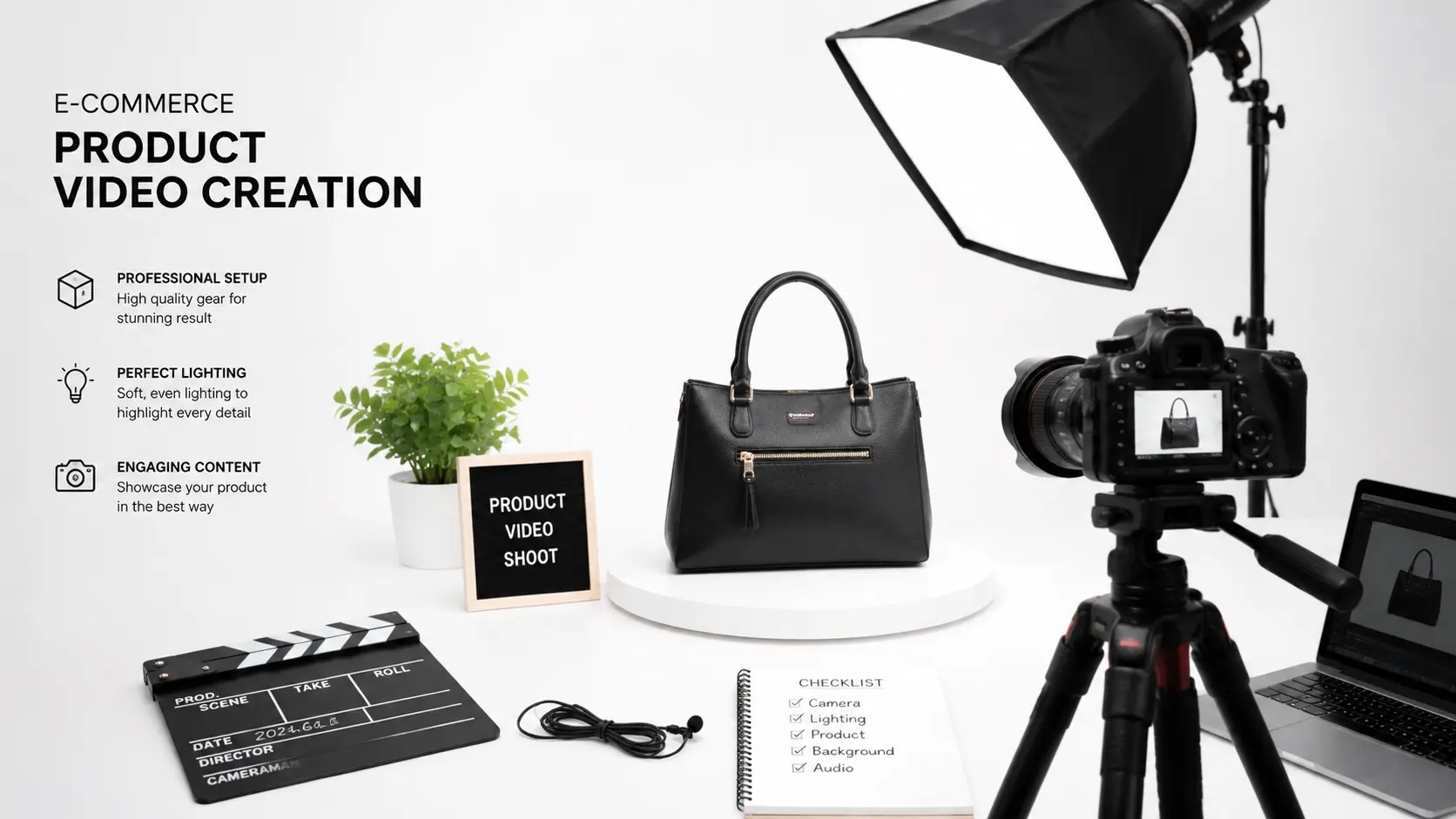 AI product video maker creating e-commerce product demonstration videos from product images