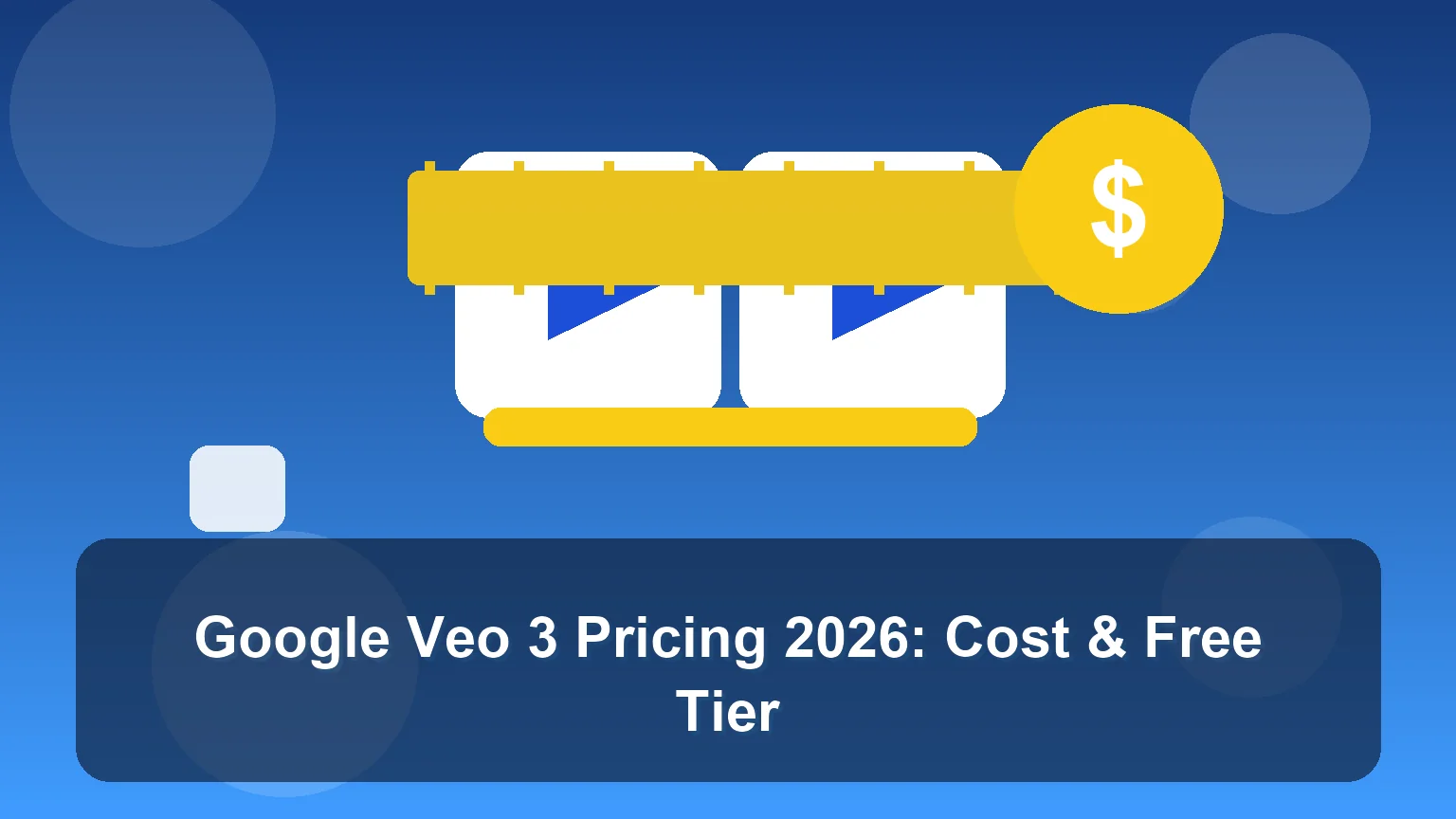 Google Veo 3 pricing tiers and API cost comparison for ad creatives in 2026
