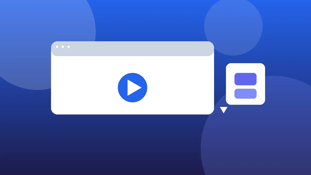 Hero, explainer and product videos for a website landing page