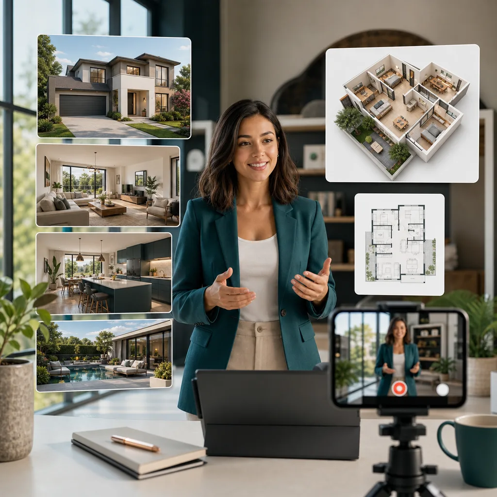 UGC video creation service workflow for real estate marketing and property walkthroughs