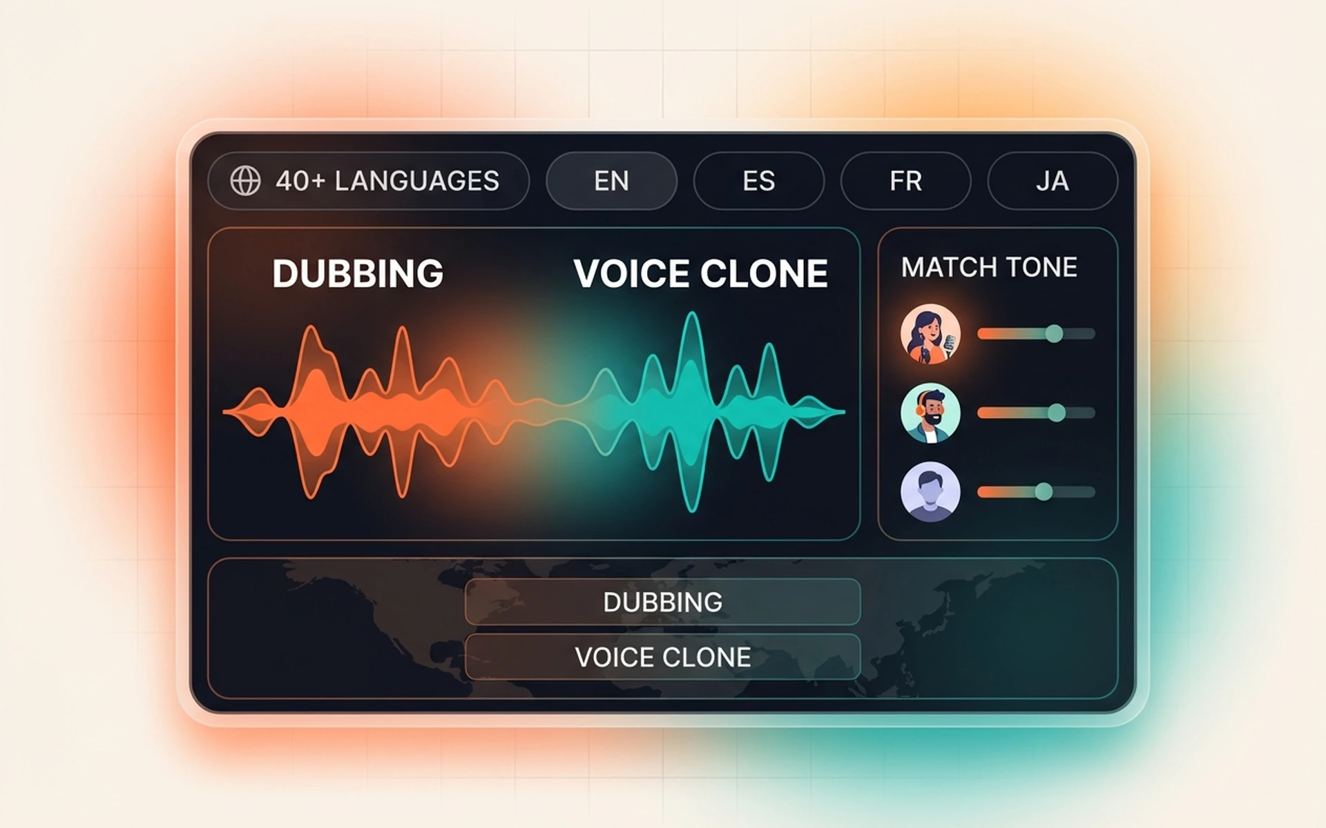 AI dubbing capability for localized UGC video ads